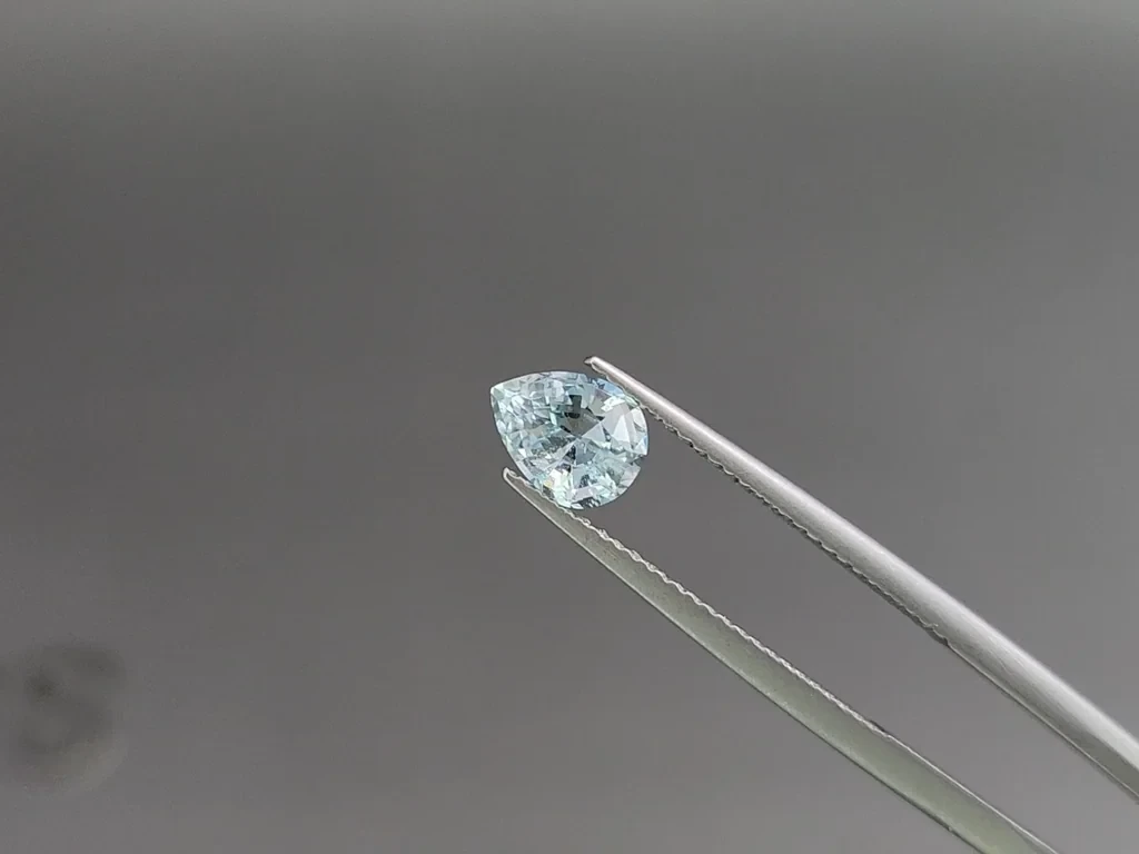 Set of aquamarines in pear cut 2.08 carats, Madagascar Image №3
