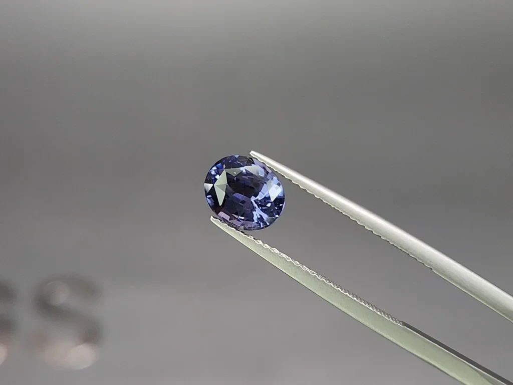 Cobalt spinel oval cut 2.09 carats, Sri Lanka Image №3