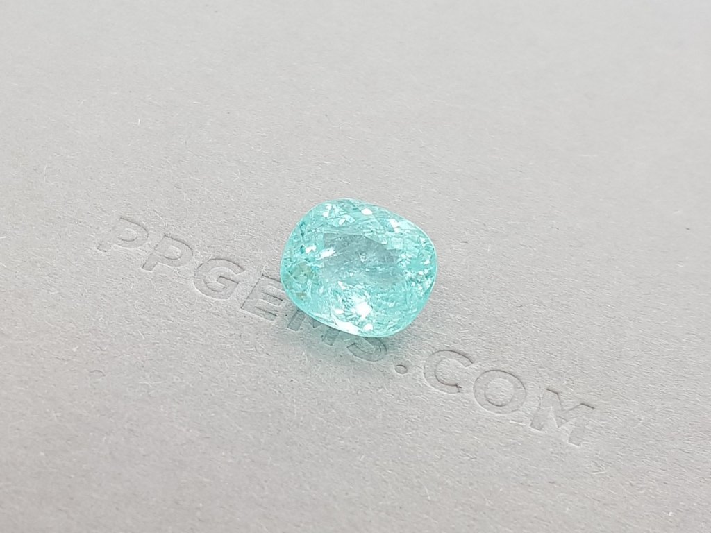 Neon Paraiba tourmaline 5.30 ct, Mozambique Image №2