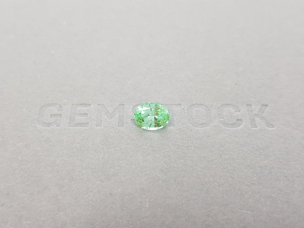 Green Paraiba tourmaline from Mozambique 1.13 ct, GFCO Image №2
