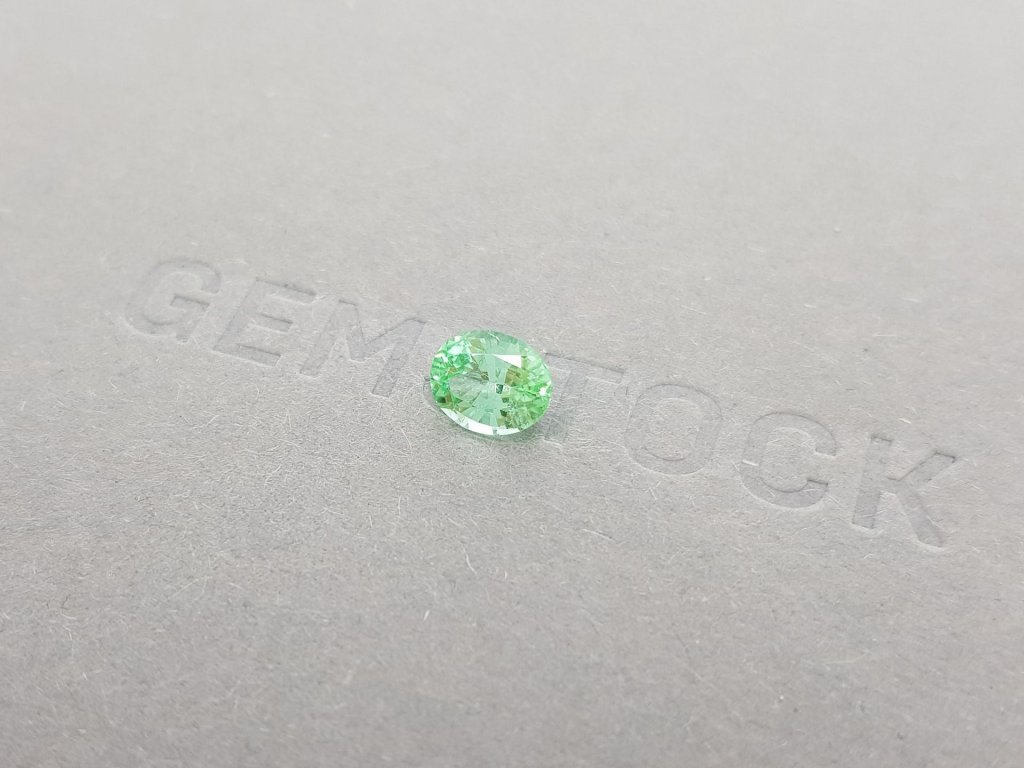 Green Paraiba tourmaline from Mozambique 1.13 ct, GFCO Image №4