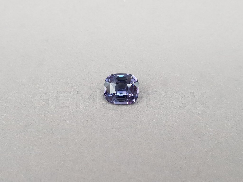 Intense blue-violet spinel cushion shape 4.09 ct, Burma Image №1