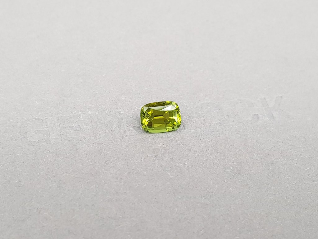 Green tourmaline from Nigeria in cushion cut 1.16 carats Image №2