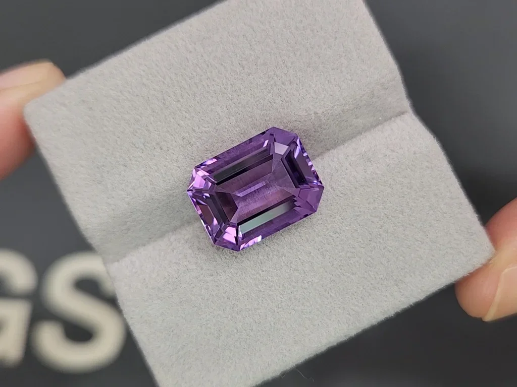 Set of octagon-cut amethysts 22.43 carats  Image №6