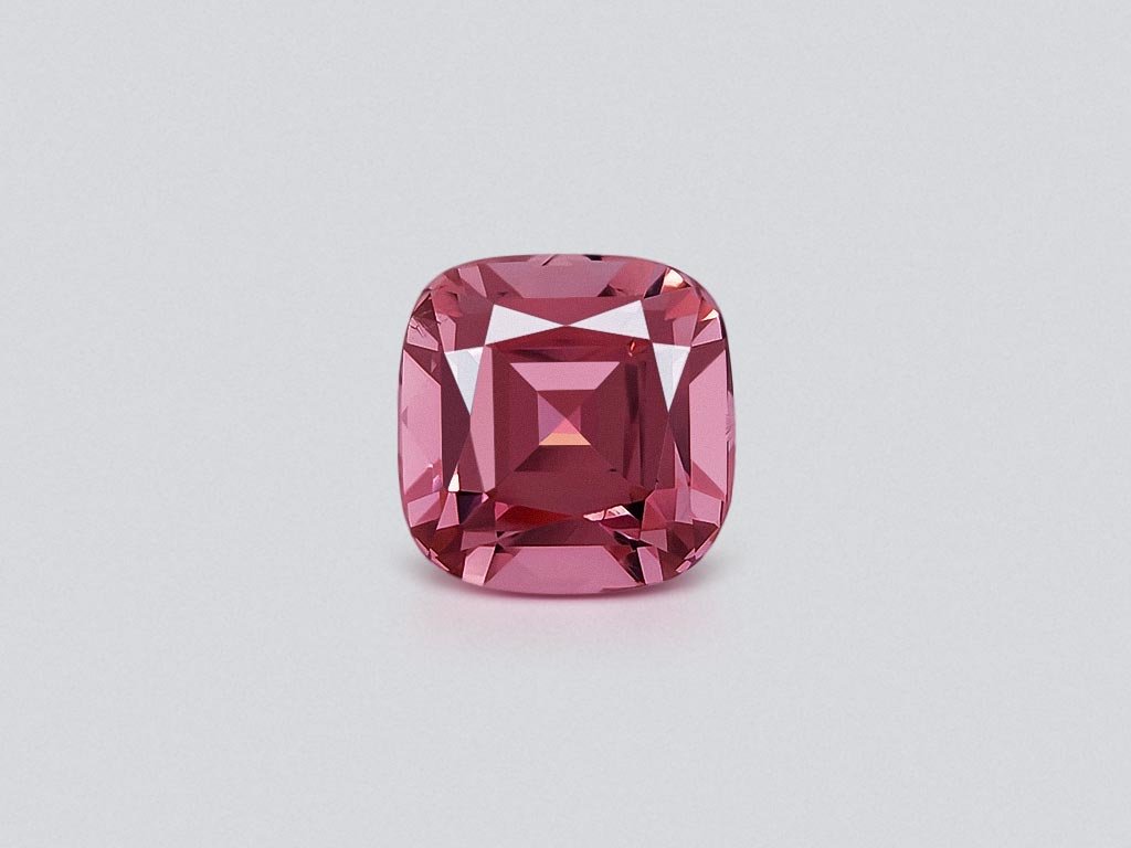 Cushion-cut pink tourmaline 6.52 carats, Africa Image №1