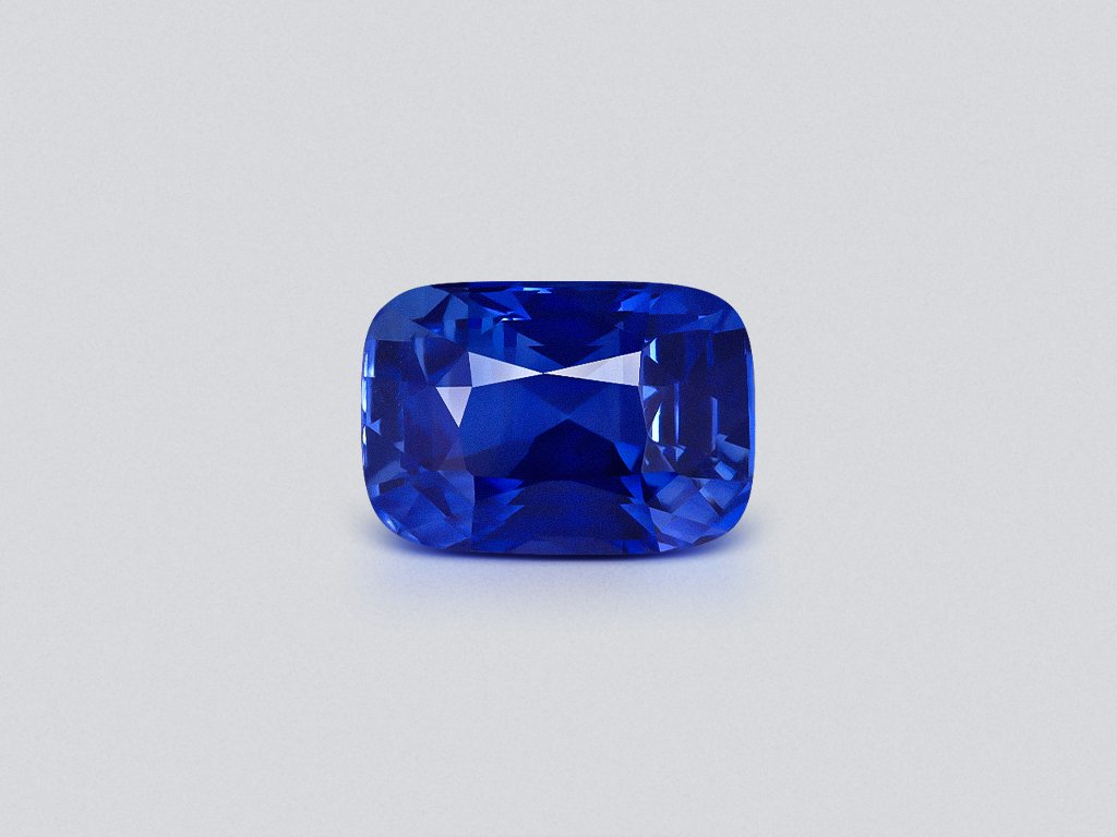 Unheated Cornflower Blue sapphire in cushion cut 2.18 carats, Sri Lanka Image №1
