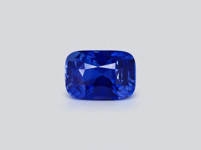 Unheated Cornflower Blue sapphire in cushion cut 2.18 carats, Sri Lanka photo