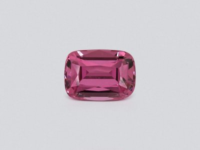 Rhodolite garnet cushion cut 1.20 carats, Tanzania photo