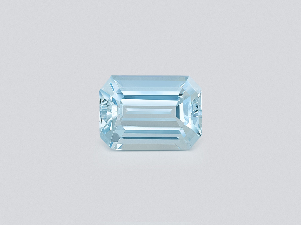 Aquamarine octagon cut 3.76 carats, Madagascar Image №1