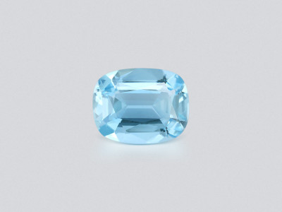 Aquamarine cushion cut 6.72 carats, Africa photo