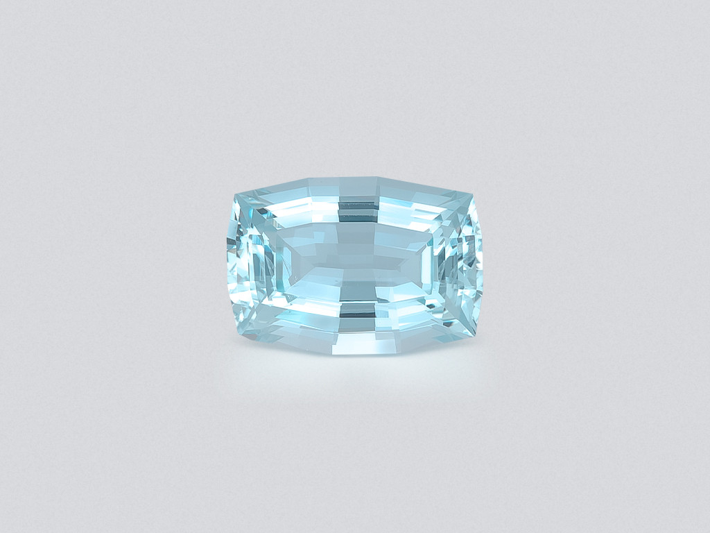 Aquamarine step cushion cut 2.43 carats, Madagascar  Image №1