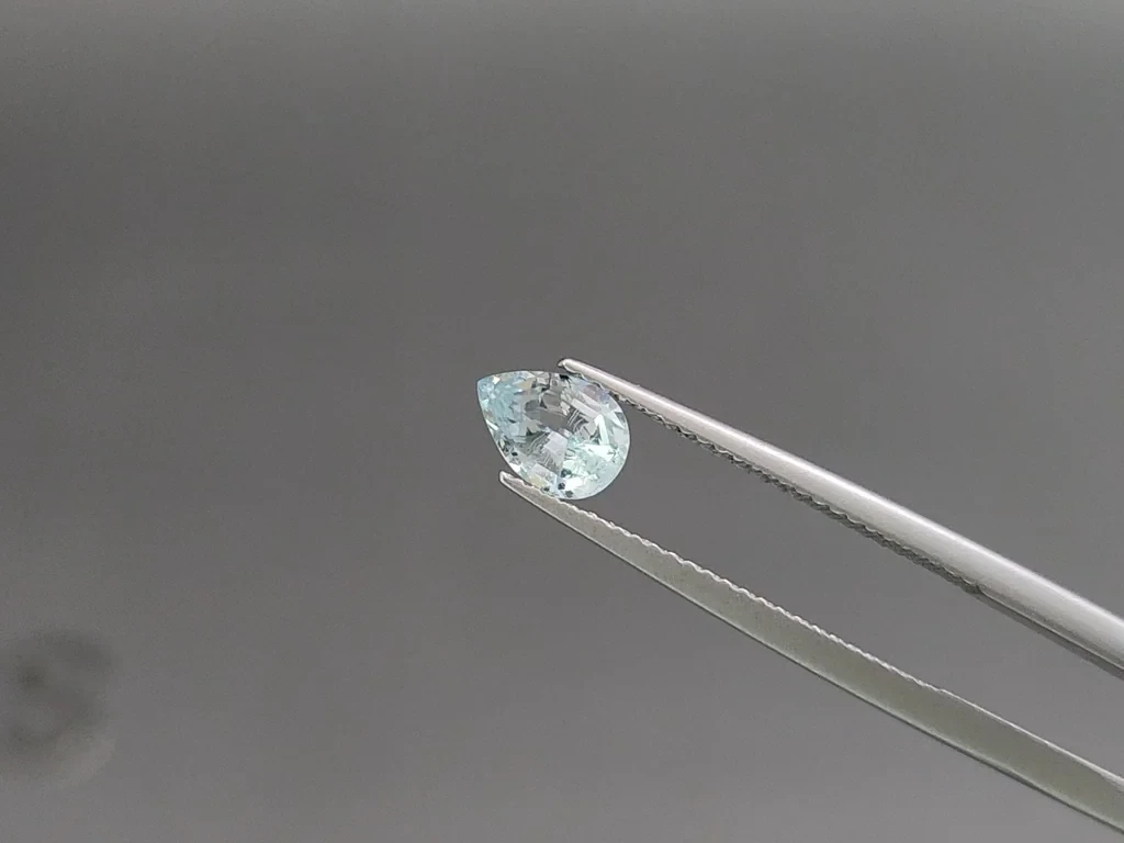 Set of aquamarines in pear cut 1.97 carats, Madagascar Image №3