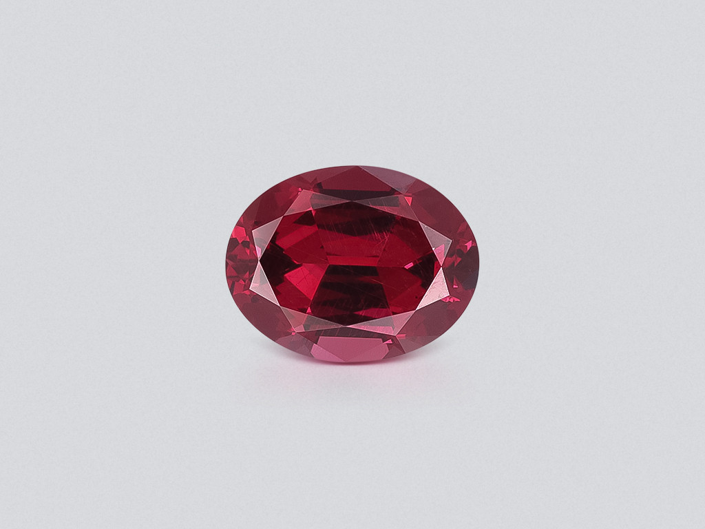 Rhodolite garnet oval cut 2.14 carats, Madagascar Image №1
