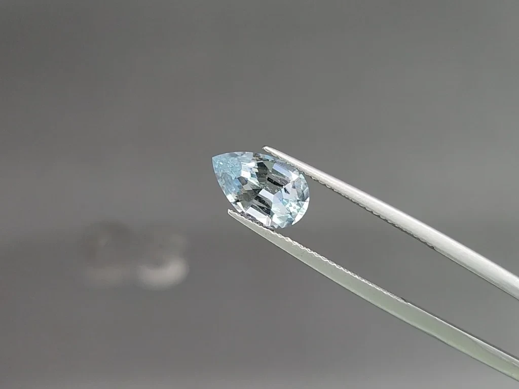 Set of aquamarines pear cut 4.76 carats, Madagascar Image №3