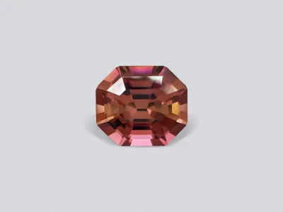 Intense pink octagon cut tourmaline 5.76 ct photo