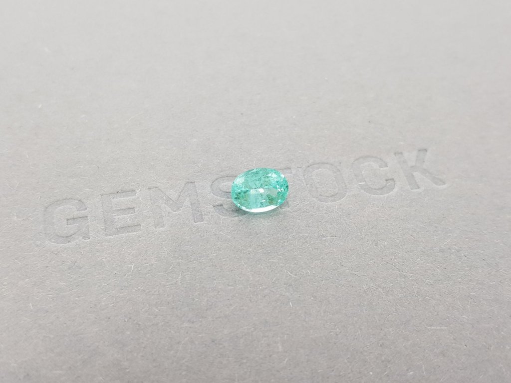 Blue-green Paraiba 1.07 ct, GFCO Image №2
