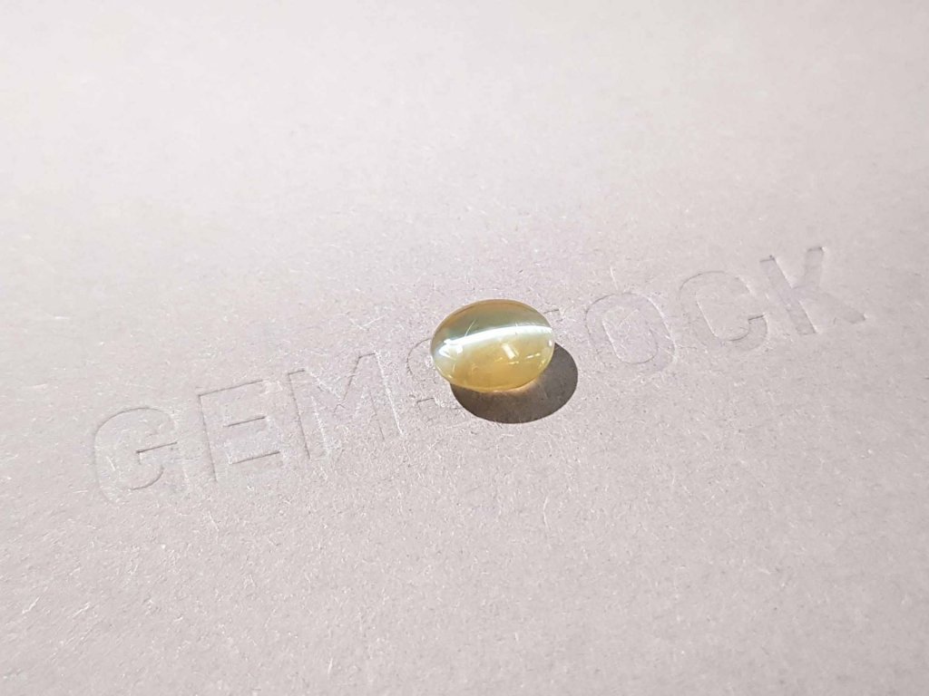 Chrysoberyl with cat's eye effect 1.91 ct Image №3