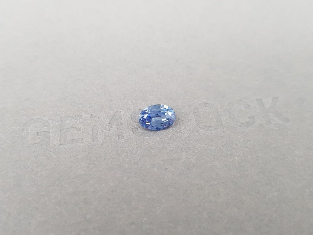 Bright blue oval cut sapphire 0.94 ct, Sri Lanka Image №2