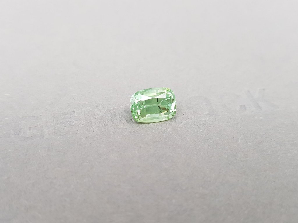 Mint green cushion cut tourmaline 1.79 carats, Nigeria Image №4