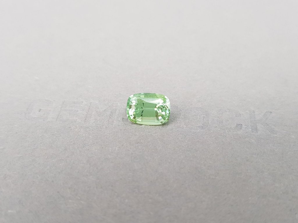 Mint green cushion cut tourmaline 1.79 carats, Nigeria Image №5