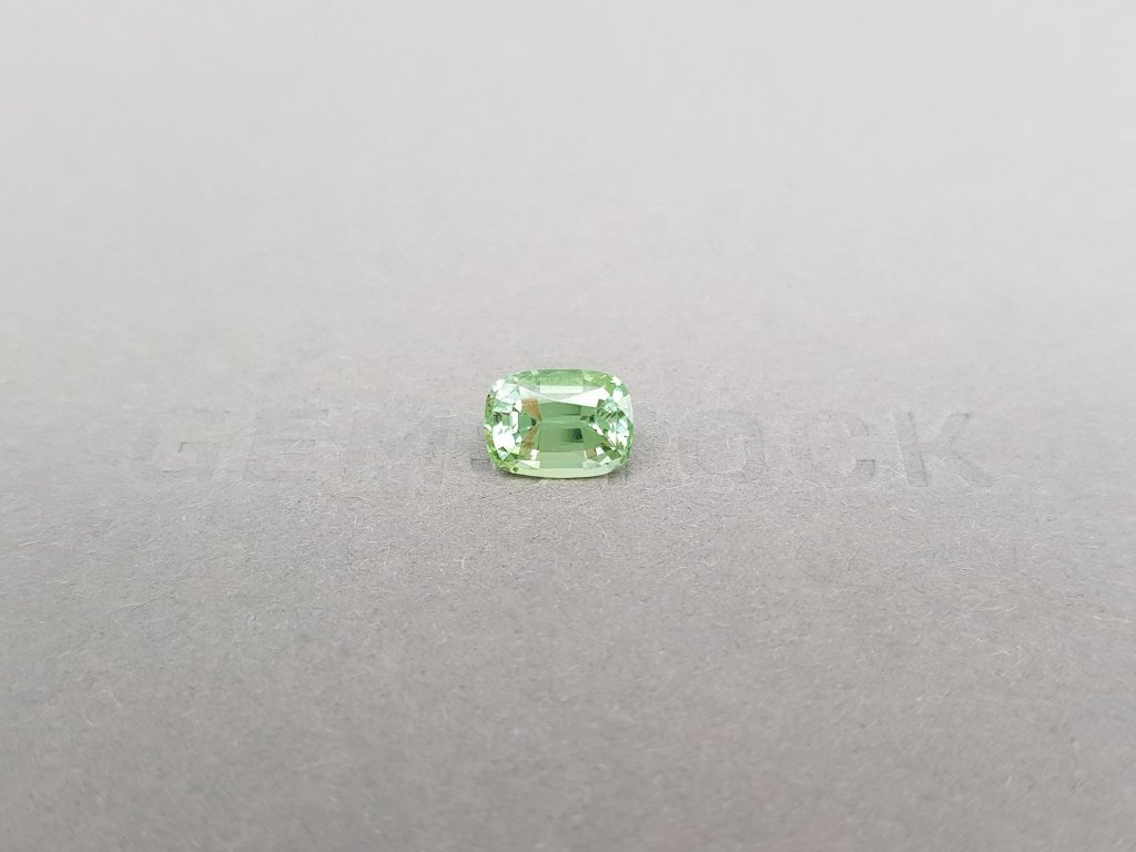 Mint green cushion cut tourmaline 1.79 carats, Nigeria Image №2