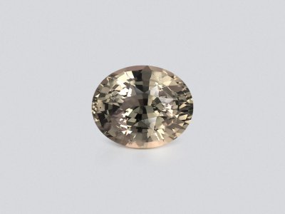 Unheated green sapphire oval cut 2.28 carats, Sri Lanka photo