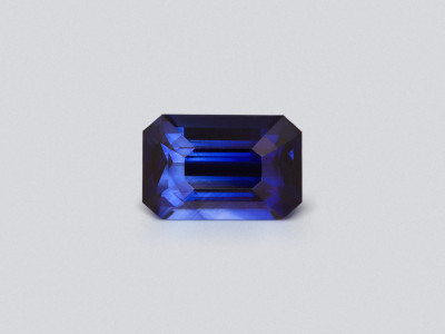 Sapphire Royal Blue octagon cut 6.05 carats, Sri Lanka  photo