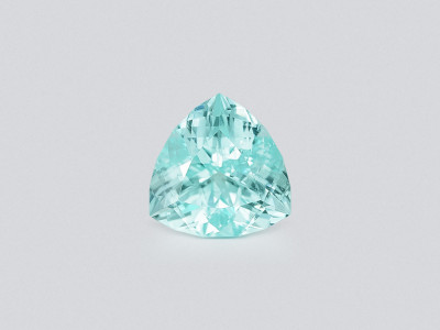Green Paraiba tourmaline trillion cut 8.51 carats, Mozambique photo
