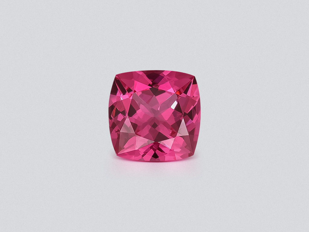 Spinel Mahenge Hot Pink cushion cut 1.66 carats, Tanzania Image №1