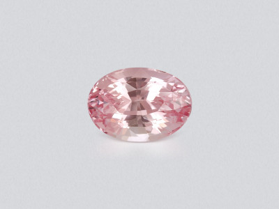 Unheated sapphire Padparadscha 2.18 carats oval cut, Sri Lanka  photo