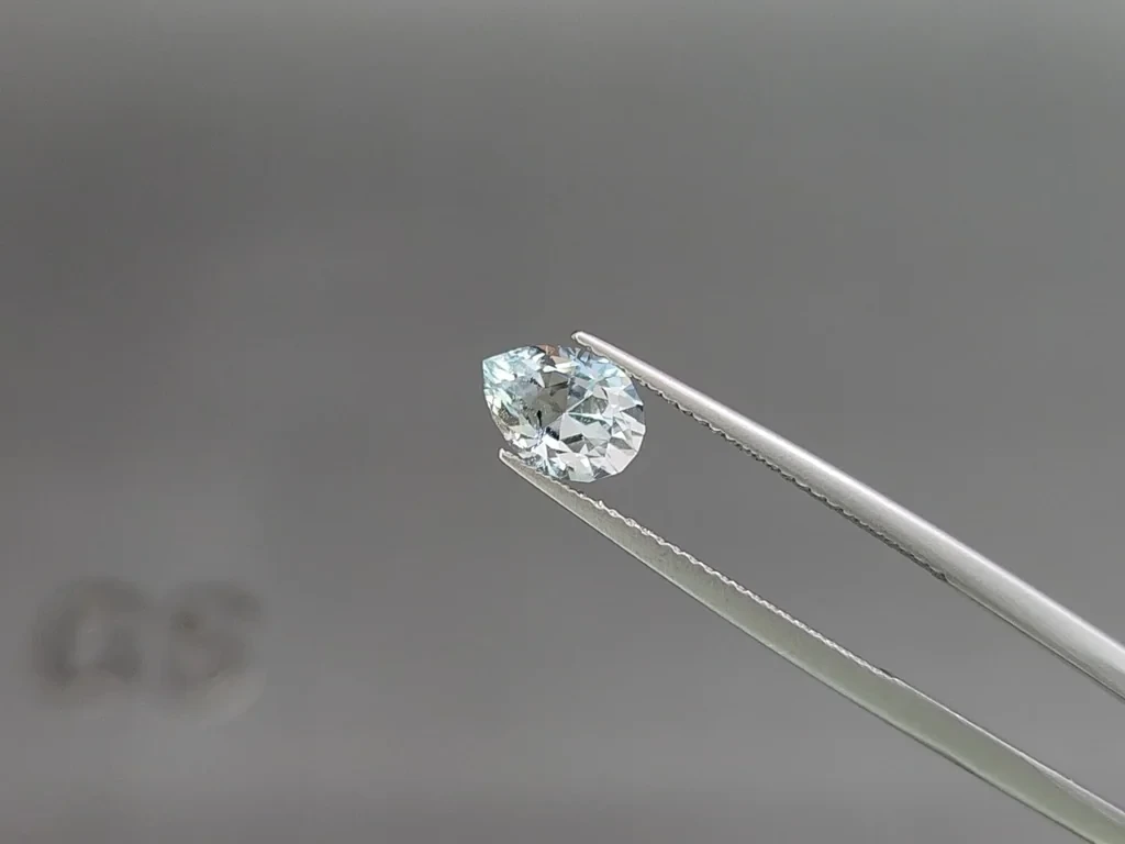 Set of aquamarines in pear cut 1.96 carats, Madagascar Image №3