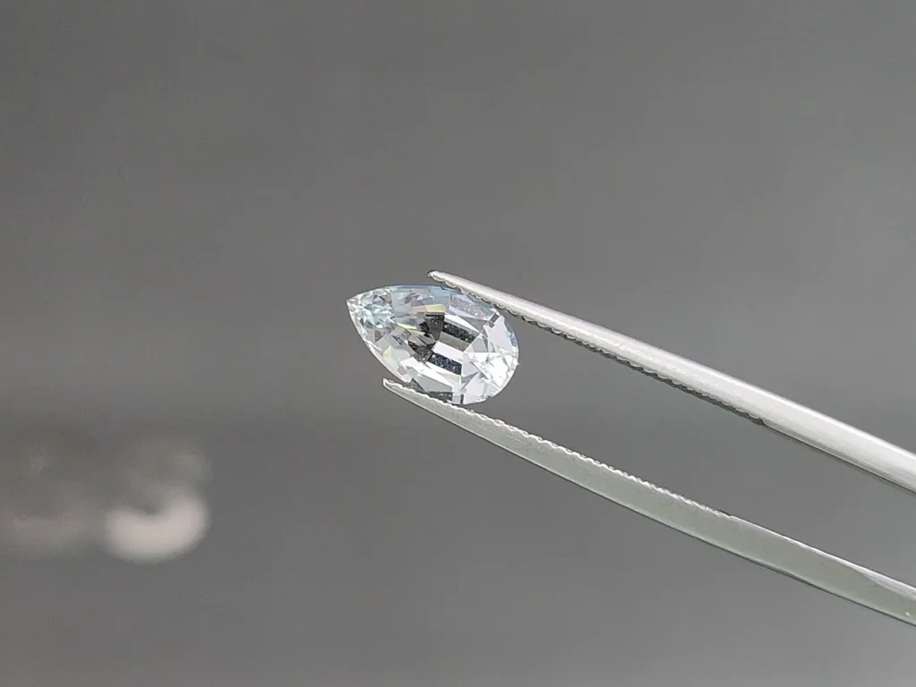 Set of aquamarines pear cut 4.10 carats, Madagascar Image №3