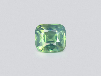 Green zircon cushion cut 5.54 carats, Tanzania photo