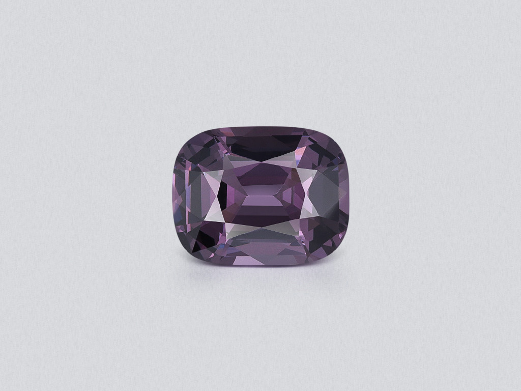 Violet spinel cushion cut 2.36 carats, Tanzania Image №1