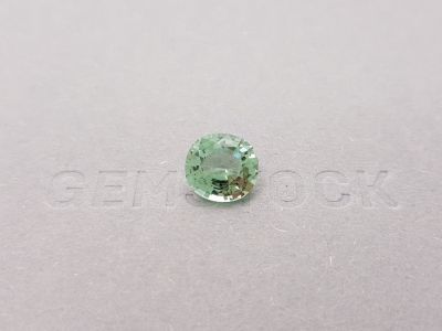 Cushion cut light green tourmaline 3.56 ct photo