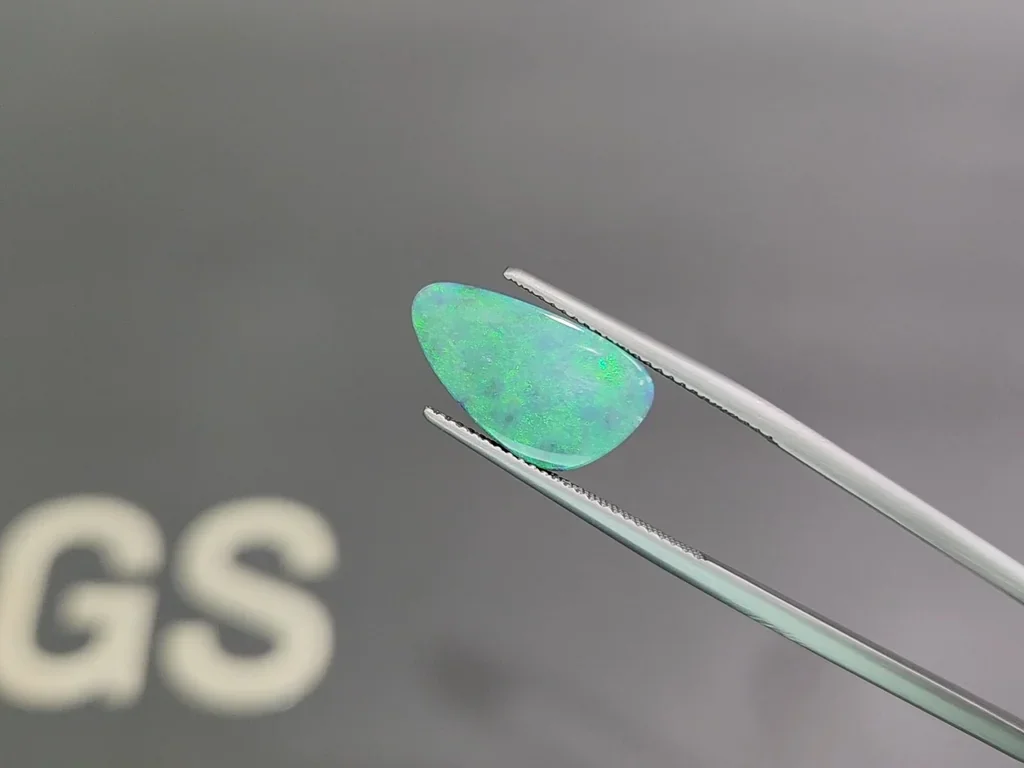 Doublet opal cabochon cut 4.14 carats, Australia Image №3