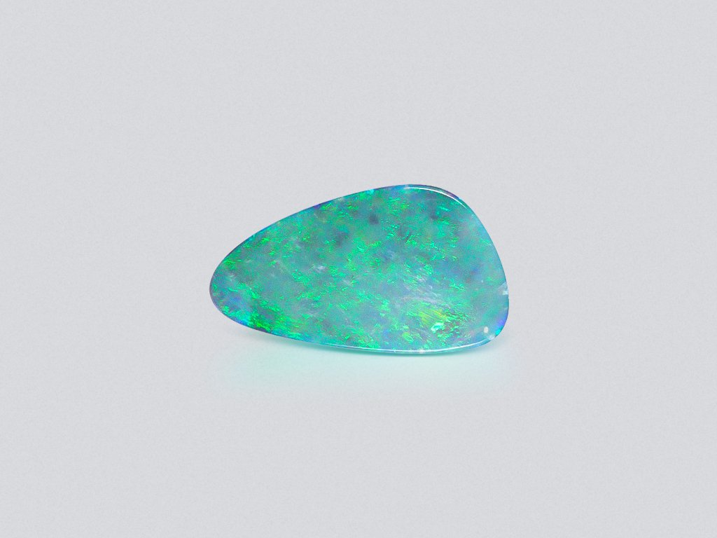 Doublet opal cabochon cut 4.14 carats, Australia Image №1