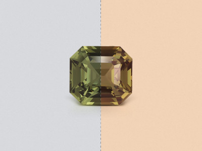 Unheated sapphire colour change asscher cut 1.52 carats, Sri Lanka photo