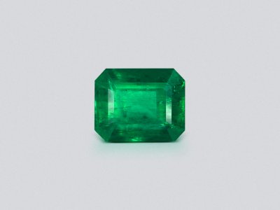 Emerald octagon cut 4.49 carats, Zambia photo