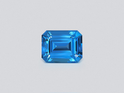 Large topaz Swiss Blue octagon cut 27.20 carats, Brazil photo