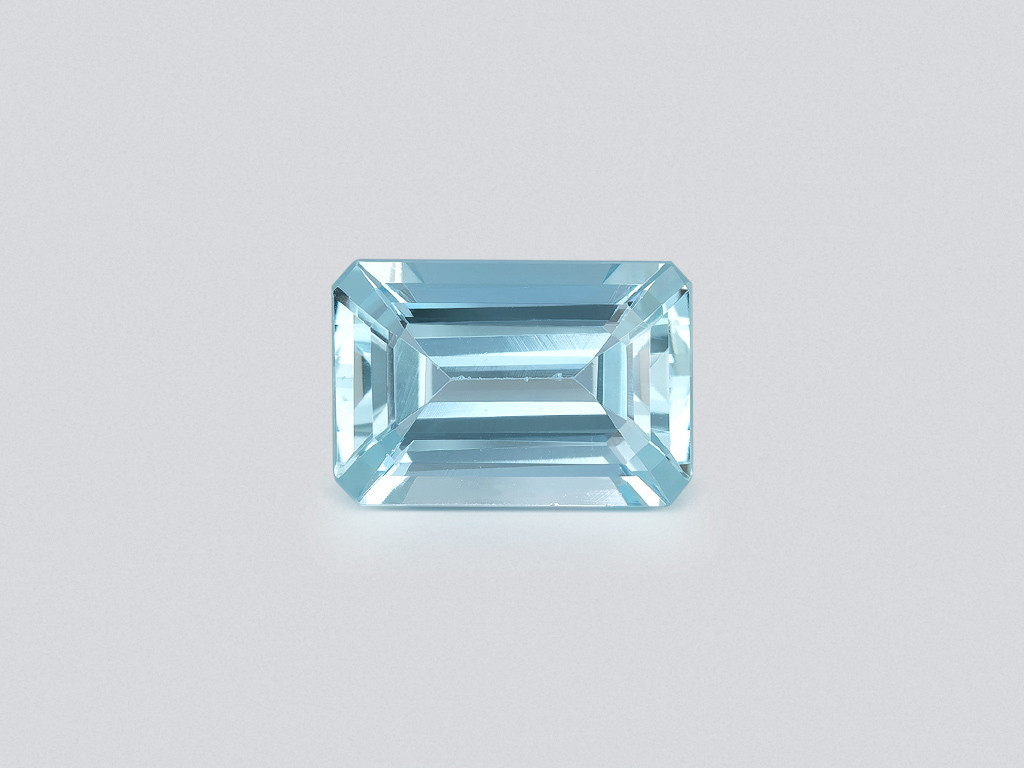 Aquamarine octagon cut 3.51 carats, Madagascar Image №1