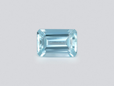 Aquamarine octagon cut 3.51 carats, Madagascar photo