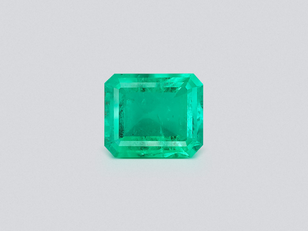 Emerald Vivid Green octagon cut 13.66 carats, Colombia Image №1